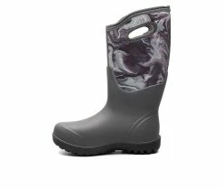 Women's Bogs Footwear Neo-Classic Oil Twist Winter Boots Grey Multi -Journee Shop 3 20