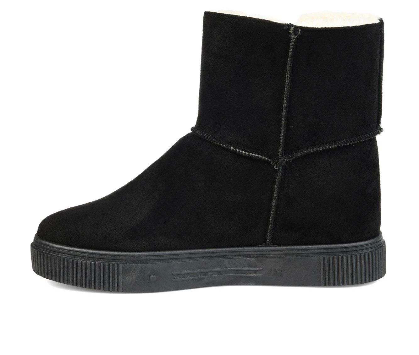 Women's Journee Collection Stelly Winter Boots Black 6 Women's Journee Collection Stelly Winter Boots Black - Image 4