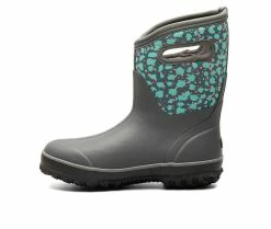 Women's Bogs Footwear Classic Mid Animal Winter Boots Gray Multi -Journee Shop 3 235