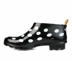 Women's Journee Collection Rainer Rain Booties Black Dot -Journee Shop 3 24