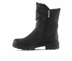 Women's SPRING STEP Francala Water Resistant Booties Black -Journee Shop 3 249