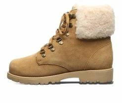 Women's Bearpaw Sam Lace Up Winter Boots Wheat 11 Women's Bearpaw Sam Lace Up Winter Boots Wheat -Journee Shop 3 263