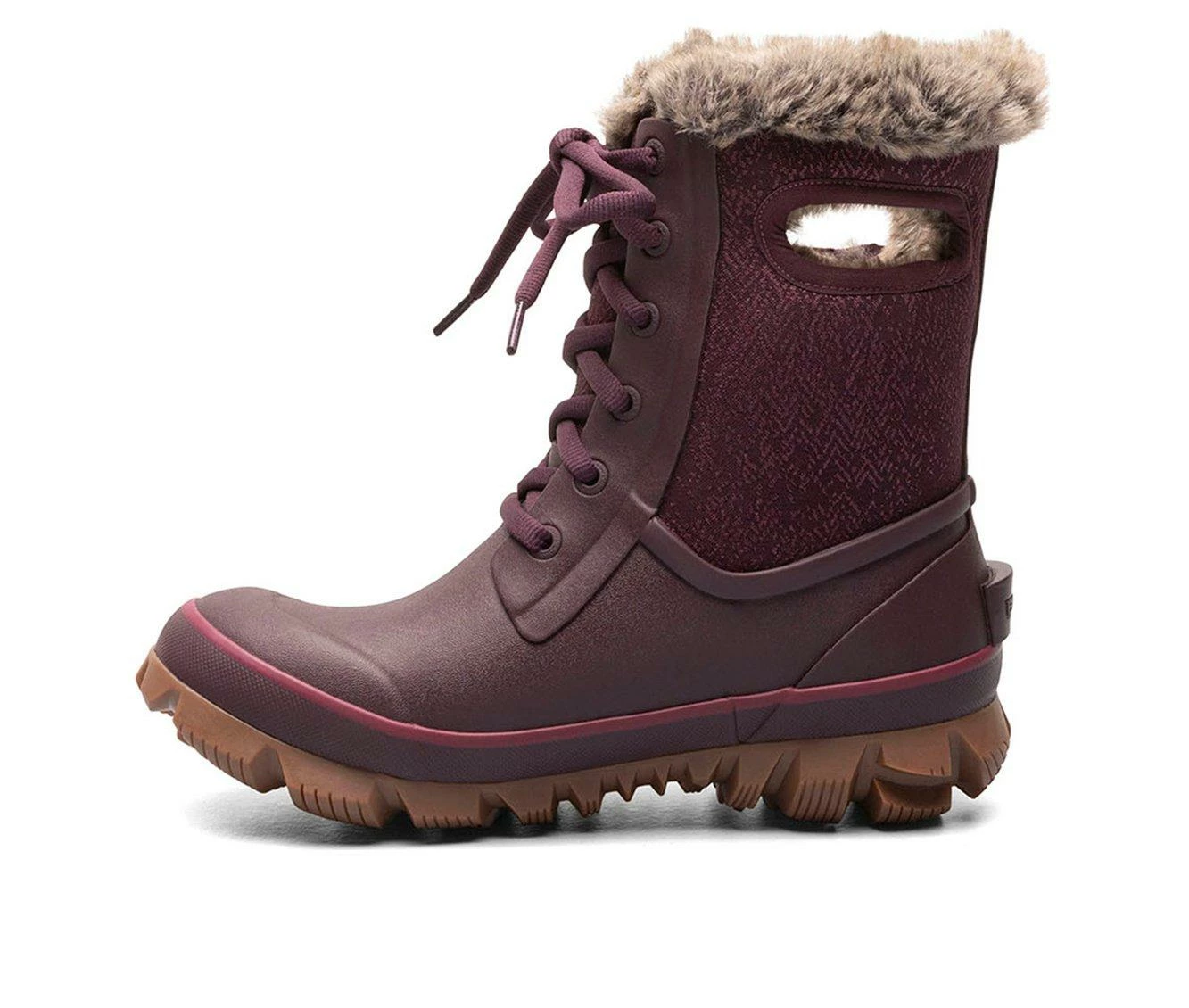 Women's Bogs Footwear Womens Arcata Faded Winter Boots Wine 6 Women's Bogs Footwear Womens Arcata Faded Winter Boots Wine - Image 4