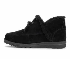 Women's MUK LUKS Sunset Winter Booties Black -Journee Shop 3 301