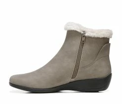 Women's LifeStride Izzy Cozy Winter Booties Putty 11 Women's LifeStride Izzy Cozy Winter Booties Putty -Journee Shop 3 321