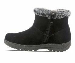 Women's SPRING STEP Kiya Winter Boots Black Suede -Journee Shop 3 342