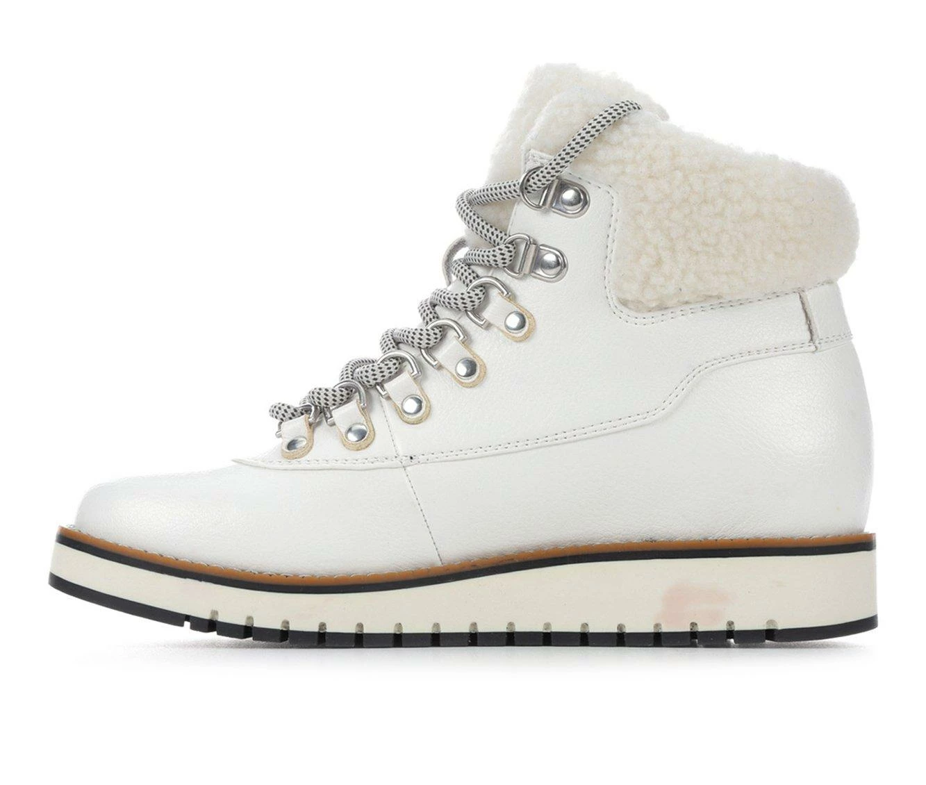 Women's White Mountain Cozy Winter Booties White 6 Women's White Mountain Cozy Winter Booties White - Image 4