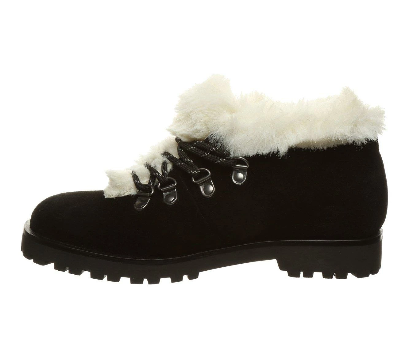 Women's Bearpaw Vera Lace-Up Winter Booties Black 6 Women's Bearpaw Vera Lace-Up Winter Booties Black - Image 4