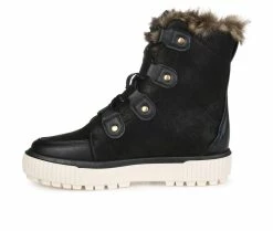 Women's Journee Collection Glacier Winter Boots Black -Journee Shop 3 389