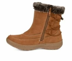 Women's Journee Collection Wasilla Winter Boots Cognac -Journee Shop 3 399