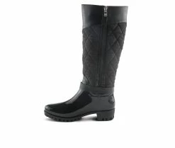 Women's SPRING STEP Lenina Rain Boots Black 11 Women's SPRING STEP Lenina Rain Boots Black -Journee Shop 3 41