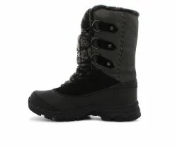 Women's Pacific Mountain Blizzard Winter Boots Black/ Grey 11 Women's Pacific Mountain Blizzard Winter Boots Black/ Grey -Journee Shop 3 424