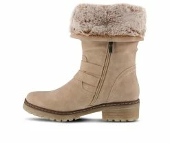 Women's SPRING STEP Comatulla Winter Boots Beige -Journee Shop 3 433