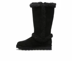 Women's Bearpaw Kendall Tall Winter Boots Black/Black -Journee Shop 3 453