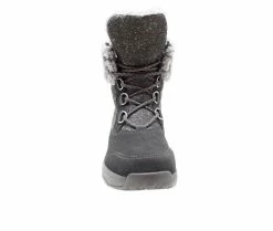 Women's Winter Tecs Fleece Lace Winter Boots Black -Journee Shop 3 459