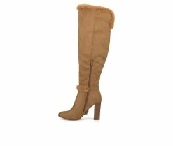 Women's New York And Company Peyton Knee High Boots Nude -Journee Shop 3 460