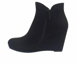 Women's Impo Tadich Wedge Booties Black 11 Women's Impo Tadich Wedge Booties Black -Journee Shop 3 517