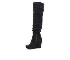 Women's Chinese Laundry Larisa Over-The-Knee Boots Black -Journee Shop 3 519