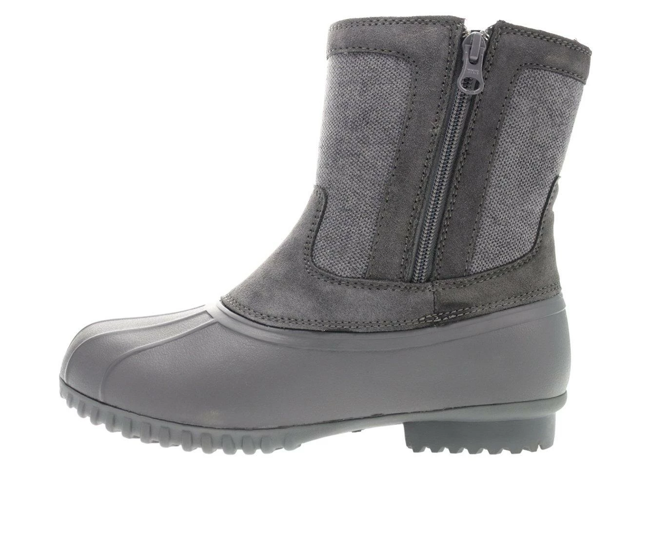 Women's Propet Insley Waterproof Duck Boots Grey 6 Women's Propet Insley Waterproof Duck Boots Grey - Image 4