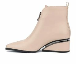 Women's Torgeis Marion Wedge Booties Beige 11 Women's Torgeis Marion Wedge Booties Beige -Journee Shop 3 534