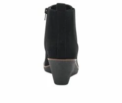 Women's Aerosoles Brandi Wedge Booties Black 11 Women's Aerosoles Brandi Wedge Booties Black -Journee Shop 3 571