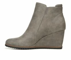 Women's Soul Naturalizer Haley Wedge Booties Light Grey 11 Women's Soul Naturalizer Haley Wedge Booties Light Grey -Journee Shop 3 576
