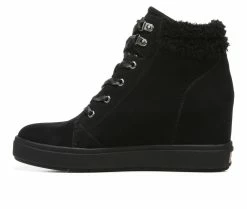 Women's Dr. Scholls Madison Hike Wedge Combat Boots Black -Journee Shop 3 579