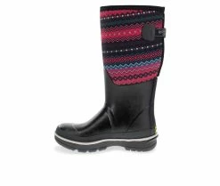 Women's Western Chief Fair Isle Vari Fit Polarprene Winter Boots Black 11 Women's Western Chief Fair Isle Vari Fit Polarprene Winter Boots Black -Journee Shop 3 58