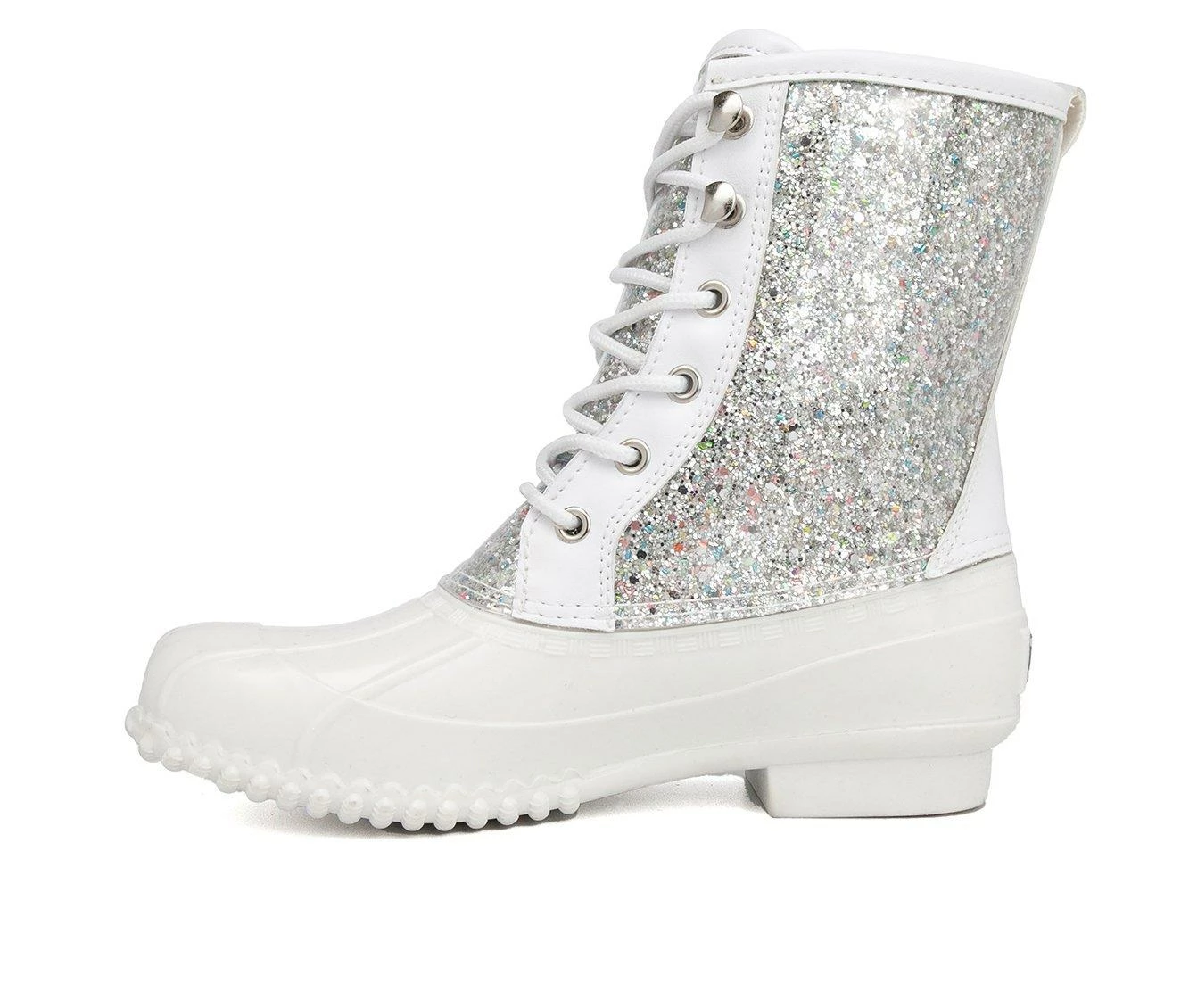 Women's Juicy Talos Duck Boots White 6 Women's Juicy Talos Duck Boots White - Image 4