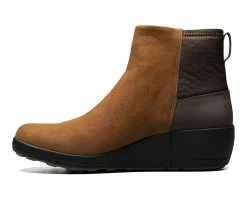 Women's Bogs Footwear Vista Rugged Zip-Up Rain Booties Cognac -Journee Shop 3 60