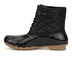 Women's Olivia Miller Julia Duck Boots Black 11 Women's Olivia Miller Julia Duck Boots Black -Journee Shop 3 64