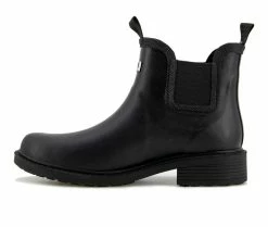 Women's JBU By Jambu Chelsea Waterproof Rain Boots Black -Journee Shop 3 66