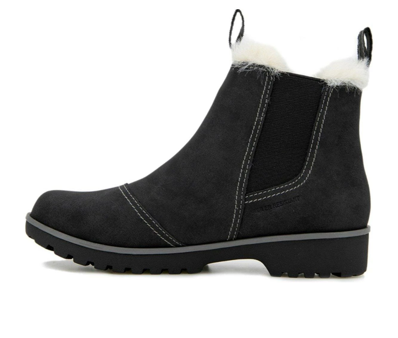 Women's JBU By Jambu Eagle Water Resistant Winter Booties Black Fur 6 Women's JBU By Jambu Eagle Water Resistant Winter Booties Black Fur - Image 4