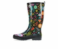 Women's Western Chief Garden Play Rain Boots Black -Journee Shop 3 81