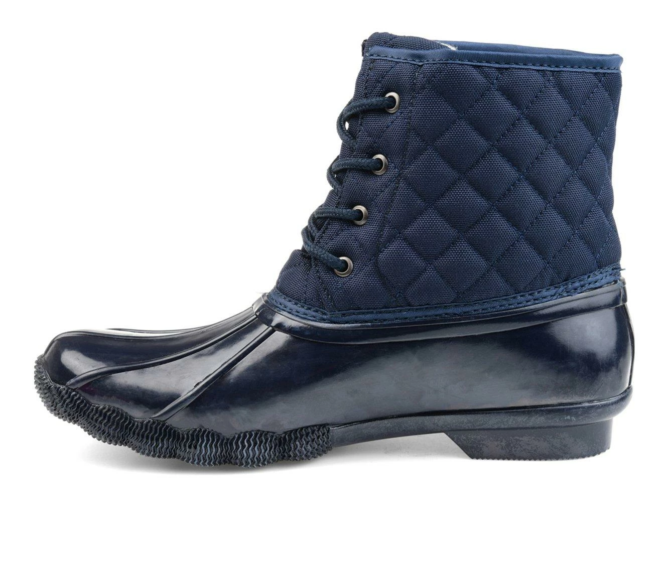 Women's Journee Collection Chill Duck Boots Navy 6 Women's Journee Collection Chill Duck Boots Navy - Image 4