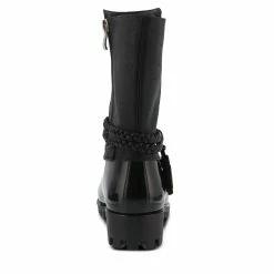 Women's SPRING STEP Glover Mid Boots Black 12 Women's SPRING STEP Glover Mid Boots Black -Journee Shop 4 105