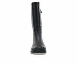 Women's Western Chief Solid Vari Fit Rain Boots Black -Journee Shop 4 120