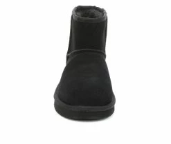 Women's Koolaburra By UGG Classic Mini Winter Boots Black -Journee Shop 4 125