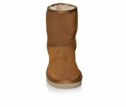 Women's Koolaburra By UGG Classic Short Winter Boots Chestnut -Journee Shop 4 127