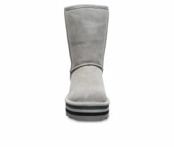 Women's Bearpaw Retro Elle Platform Winter Boots Gray -Journee Shop 4 177