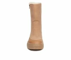 Women's Rocket Dog Alora Platform Winter Boots Camel -Journee Shop 4 189
