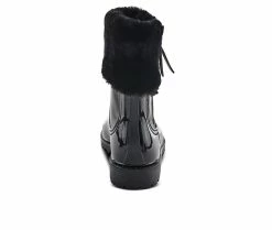 Women's SPRING STEP Wellies Rain Boots Black -Journee Shop 4 19