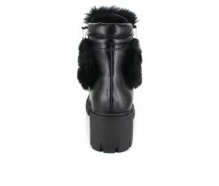 Women's XOXO Odonna Winter Booties Black 12 Women's XOXO Odonna Winter Booties Black -Journee Shop 4 242