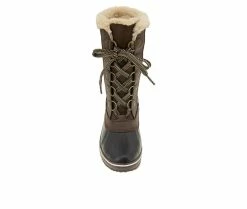 Women's JBU By Jambu Siberia Water Resistant Mid Calf Winter Boots Brown -Journee Shop 4 247