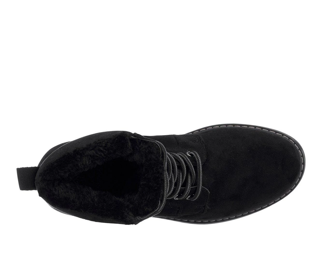 Women's GC Shoes Camila Lace-Up Boots Black 7 Women's GC Shoes Camila Lace-Up Boots Black - Image 5