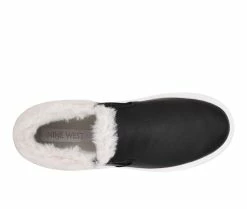 Women's Nine West Klines Platform Sneaker Boots Black -Journee Shop 4 310