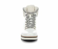 Women's White Mountain Cozy Winter Booties White 12 Women's White Mountain Cozy Winter Booties White -Journee Shop 4 369