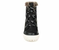 Women's Journee Collection Glacier Winter Boots Black -Journee Shop 4 388