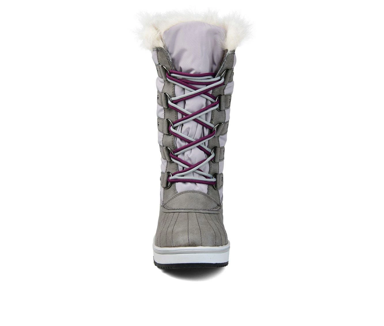 Women's Journee Collection Frost Winter Boots Grey 7 Women's Journee Collection Frost Winter Boots Grey - Image 5