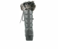 Women's Flexus Fotios Winter Boots Grey -Journee Shop 4 432